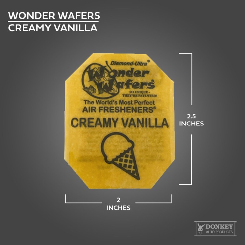 Wonder Wafers - Diamond-Ultra Scented Car Air Fresheners - Individually