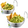 Honeydak 2 Pack 35 oz, 70 oz Dip Chiller Bowl