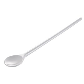 Hutzler 11-inch Long Melamine Round Mixing Spoon - White