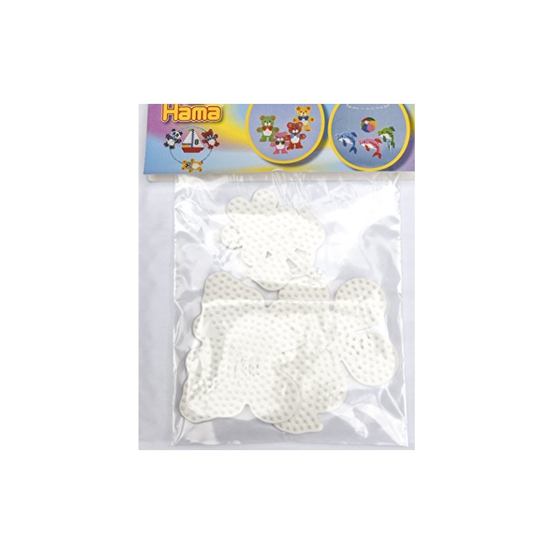 Hama Midi Ironing Beads 3 Pin Plates in Bag 5