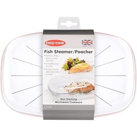Easycook Forno a microonde Pesce Streamer/bracconiere, policlicarbonato, 270 mm
