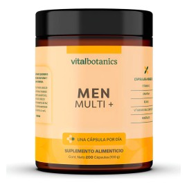 Multivitaminico P Hombre Con Creatina 200 Caps Vitalbotanics Men Multi Vitamin +