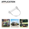 DTGN 8mm x 45mm (DxL) Axle Lock Pin for Agricultural