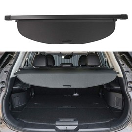 Topraco Cargo Cover for Nissan X-trail Rogue SV S SL Accessories 2014-2018 2019 2020 Rear Trunk Shade Cover(Not Fit for Rogue Select & Sport)