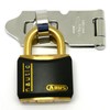 ABUS (Abbas) Brass Padlock T84MB Roses #