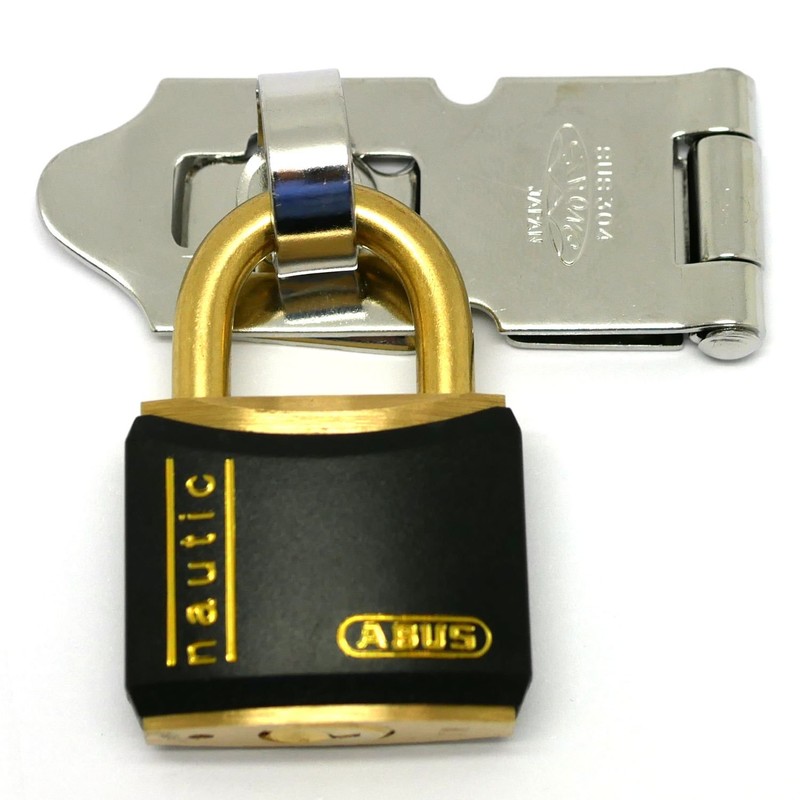 ABUS (Abbas) Brass Padlock T84MB Roses #