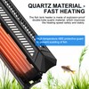 fishkeeper Aquarium Heater, 1000 W Adjustable Fish Tank Heater with
