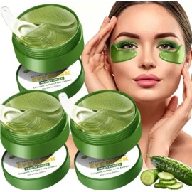 60 Parches Oculares Té Verde Reafirmantes Anti Ojeras