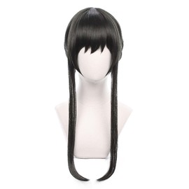 LVMEY Spy Family Cosplay Yol Foger Cosplay Wig, Yol, Wig, Disguise, Wig, Heat Resistant Wig, Costume Accessory, Halloween, Christmas, Cultural Festivals, Festivals, School Festivals