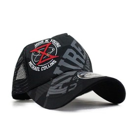 AVIREX Avilex Men's Hat, Mesh Cap, Large Sizes, XL, SPACE PROJECT, Popular, Trend Brand, Spring, Summer, Autumn, Fall, Father's Day, Gift, Men's, black camo