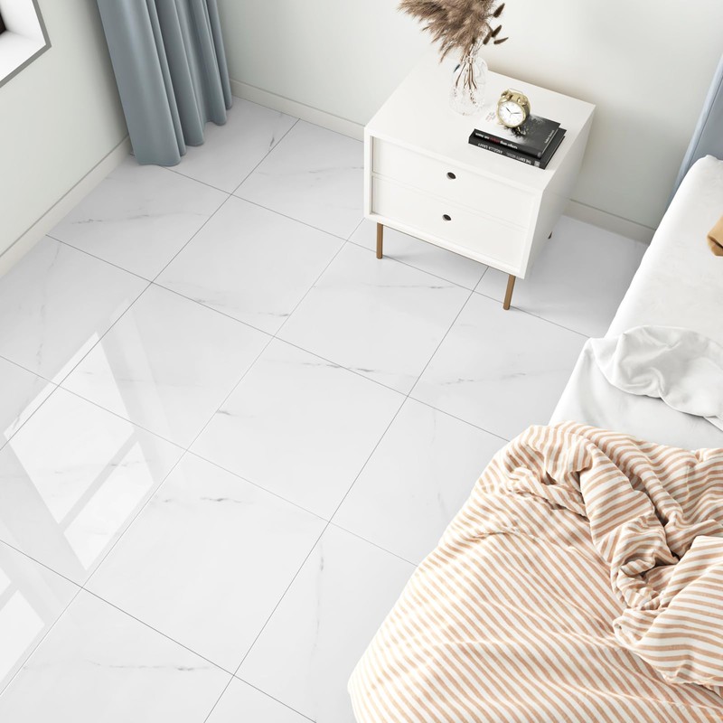WESTICK Peel and Stick Floor Tile Bathroom 12" x 12"