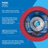 PFERD POLIFAN-Curve Radial Type Flap Disc - 4-1/2" x 5/8-11"