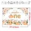 Mocsicka 7x5ft Pumpkin 1st Birthday Backdrop Fall Pumpkin 1st Birthday