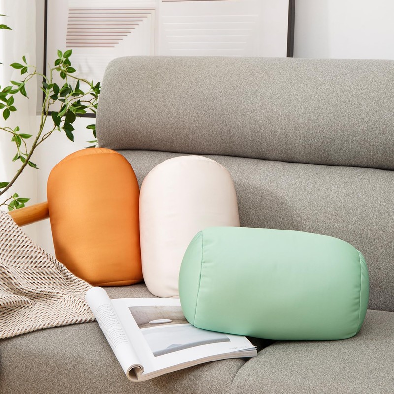 Focustree Squish Bean Bed Microbead Pillow Bolster Tube Body Pillow
