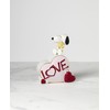Lenox 897218 Snoopy Valentines Day Candy Jar