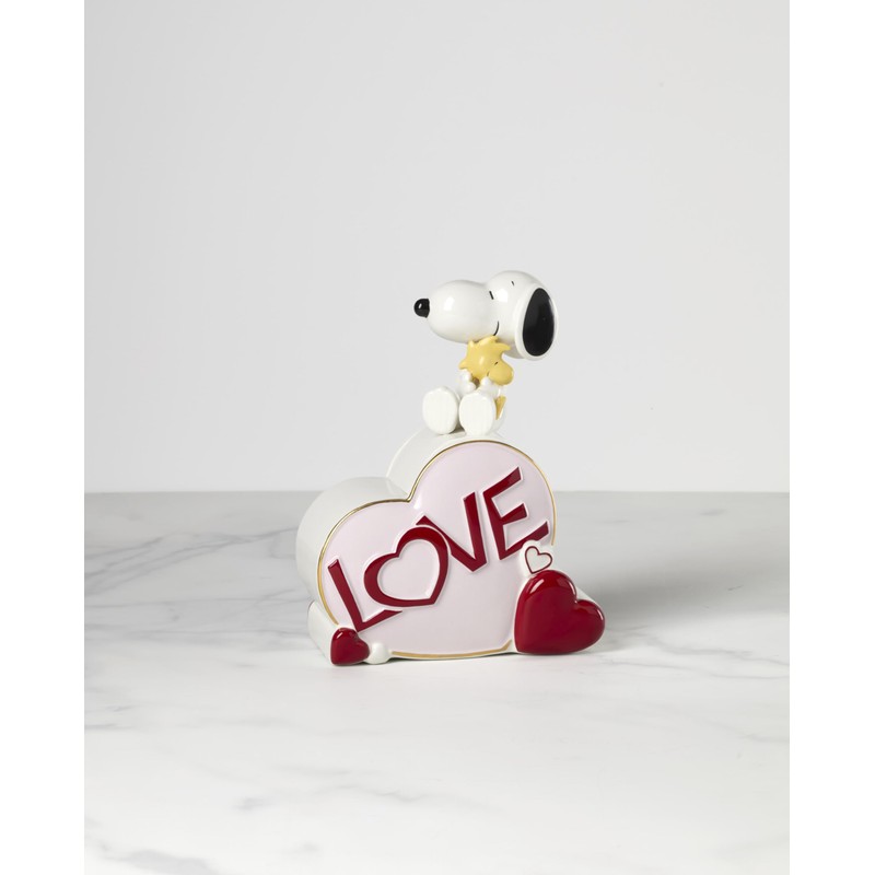 Lenox 897218 Snoopy Valentines Day Candy Jar