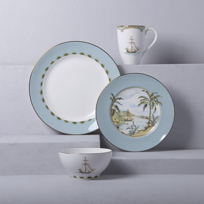 Lenox 897267 British Colonial Tradewind Dinner Plates, Set of 4