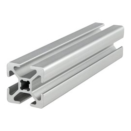 8020, 20-2020, 20 Series 20mm x 20mm 20x20 T-Slotted Aluminum Extrusion DIY Extruded Linear Slot Bar Rail Metric 80/20 (Clear Anodize, 915mm Long)