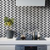 Art3d 10-Pack Self-Adhesive Metal Backsplash Peel and Stick Tile for