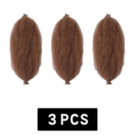 Traziewell Curly Braiding Hair Extensions Twist Hair Pre Separated Springy Afro Twist Hair Extension Afro Kinky Hair for Braiding Hair Kinky Braiding Hair for Black Women 3517