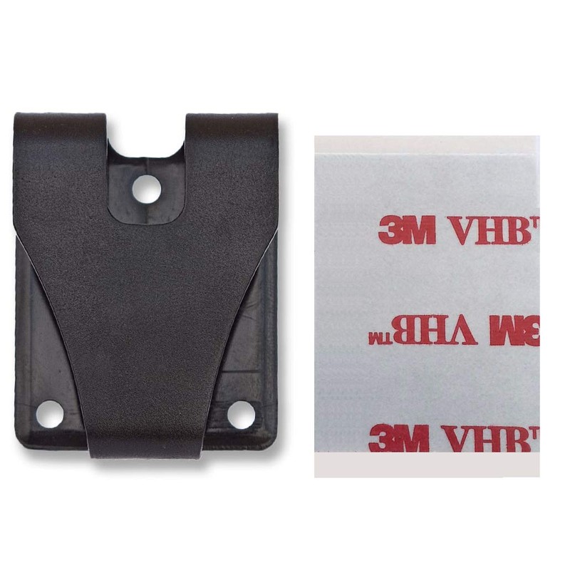 Heavy-Duty Fixed Belt Clip, Plastic Clip