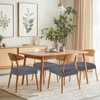 SearchI Stretch Dining Chair Seat Covers Set of 6, Soft