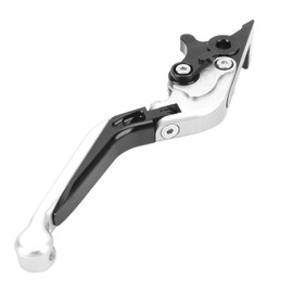 Folding Brake Levers T6063 CNC Aluminum Foldable Brake Handle Levers for C125 Super Cub Super CUB 110 CT125 Hunter Cub Silver