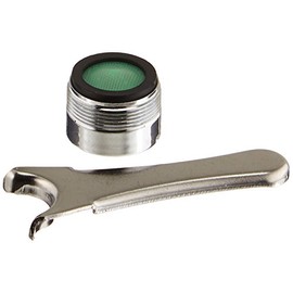 Danze DA613073N Junior Male Faucet Aerator Kit with Laminar Flow Pattern, 1.5 GPM, Chrome