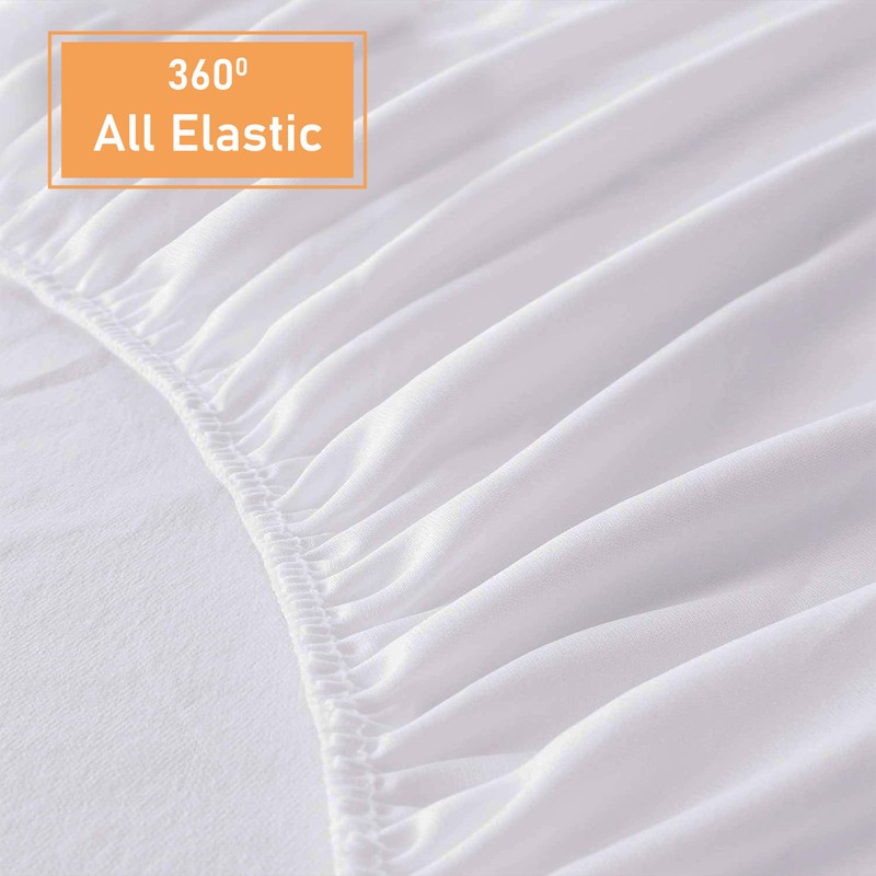 Prime Linens Terry Towel Mattress Protector Waterproof Dust Mite Proof