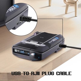 BOEEA USB to RJ11 Radar Detector Cable Compatible with Beltronics, Escort Passport 9500ix, Uniden R1 R3 R7, Replacement Power Cord for Radar Detectors,5Ft