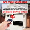 Kingdder 3 Pieces Gate Opener Remote Compatible with Multicode 300mhz
