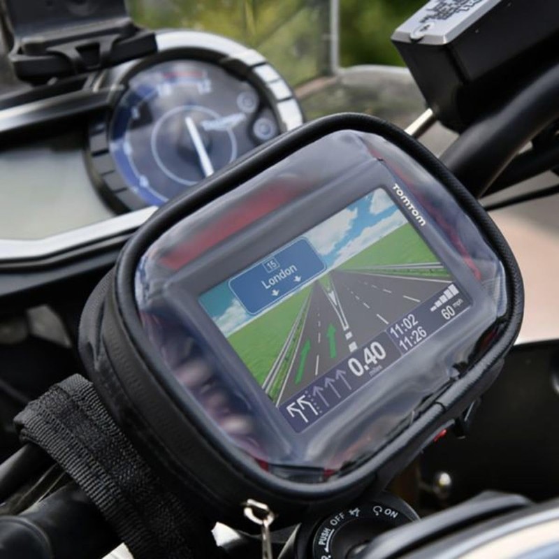 Oxford Strap-Nav Handlebar Sat Nav Holder (OX558)