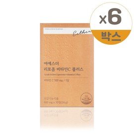 Yeo Esther Dr. Esther Liposomal Vitamin C Plus 800mg x 30 tablets 6 pcs / 여에스더 닥터에스더 리포좀 비타민C 플러스 800mg x 30정 6개