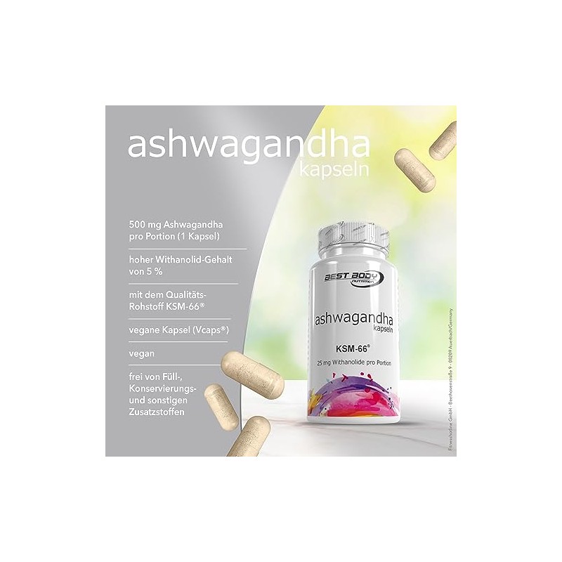Best Body Nutrition - Ashwagandha capsules with quality raw material