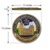 Armor Coin & Emblem - LDS Salt Lake City Temple