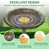 Saillong 4 Pack Bird Bath Copper Disk, Reinforced 99.99% Pure