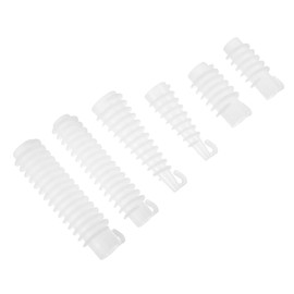 Baluue 60PCS Plastic Hair Rollers Set for Women Wave Curlers Perming Rods No Heat Curling Tools for Long Hair Styling