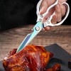Premium Kitchen Shears 2-Pack Heavy Duty Poultry & Meat Scissors,