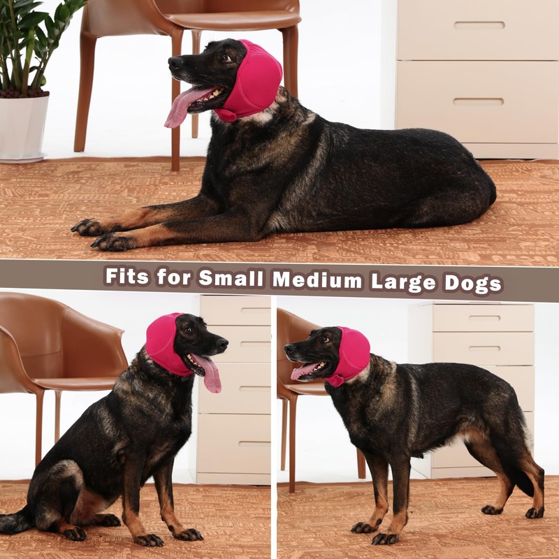 Meifsou Quiet Ears for Dogs - Dog Head Wrap for