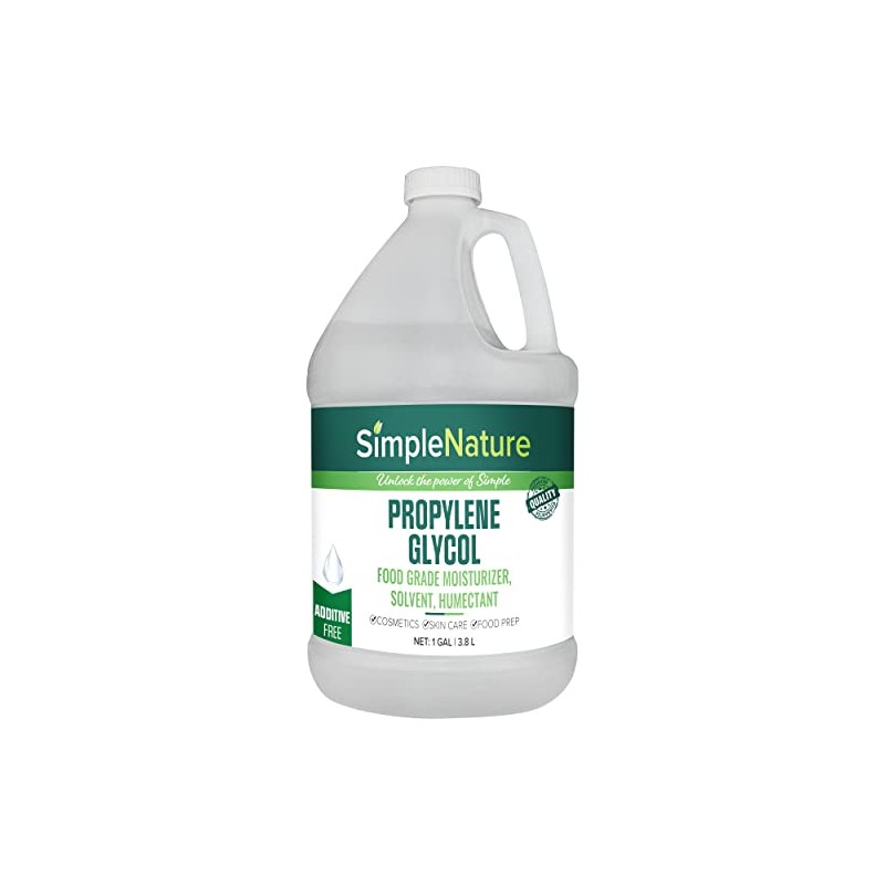 SimpleNature Food Grade Propylene Glycol - 99.9% Purity - 1
