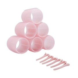 Boozyshop Hair Rollers & Clips 6 pc
