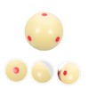 Mipcase Resin Training Cue Ball Wear Resistant Billiard Supplies with