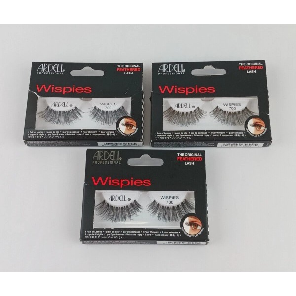 Ardell 3 PACK ARDELL EYELASHES THE ORIGINAL FEATHERED LASH 700