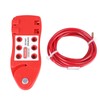 Adjustable Cable Lockout Fish Shaped Stainless Steel Safety Cable Lock