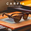 CARFIA Fashion Polarised Mens Sunglasses UV400 Protection Modern Retro Acetate
