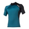 Mystic Crossfire S/S Rashvest Teal