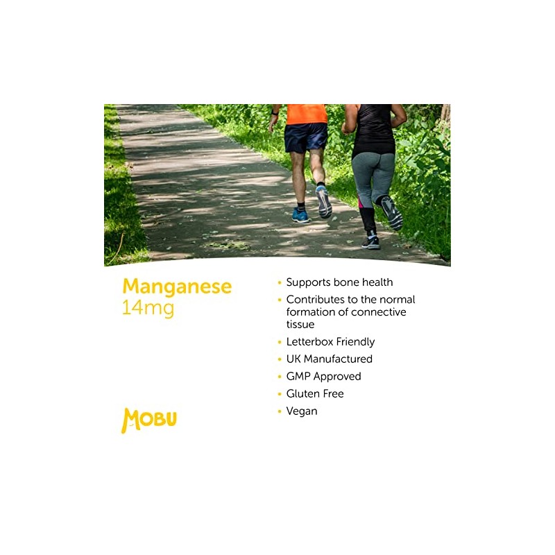 Manganese 14mg 120 Tablets | Joint Support Cartilage & Bone
