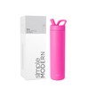 Simple Modern Water Bottle with Straw lid | Insulated Stainless
