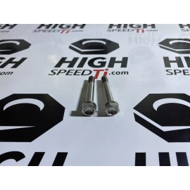 HighspeedTi Sprint Car Titanium Steering Locator Bolt Kit 5/16-24x1.750” 2pc Ti Kit