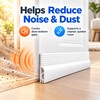 Under Door Draft Stopper for Home Insulation – Flexible Rubber